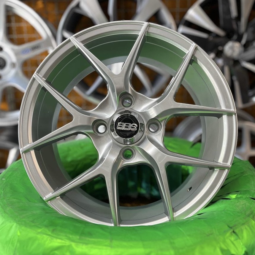 رینگ BBS بی بی اس HS سایز 14 نقره‌ای کد 1293جاپیچ100