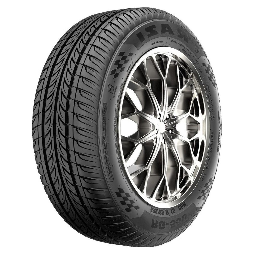 لاستیک رازی تایر سایز ۱۹۵/۶۵/۱۵ طرح گل RG 550 تولید 2026