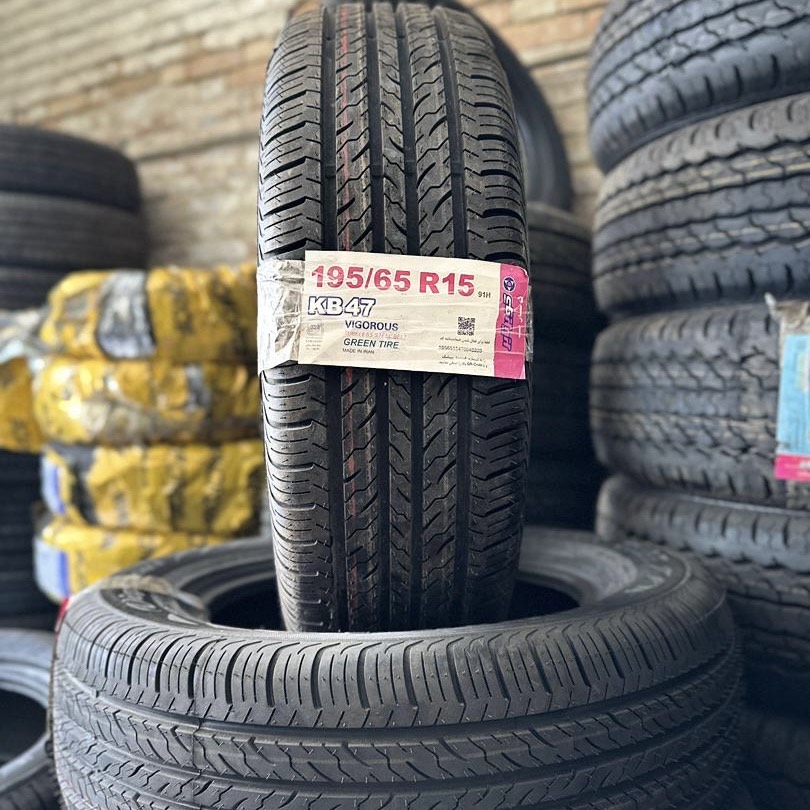 لاستیک دولتی کویر 195/65/15 طرح گل KB-47 ساخت 2026 (جفتی)