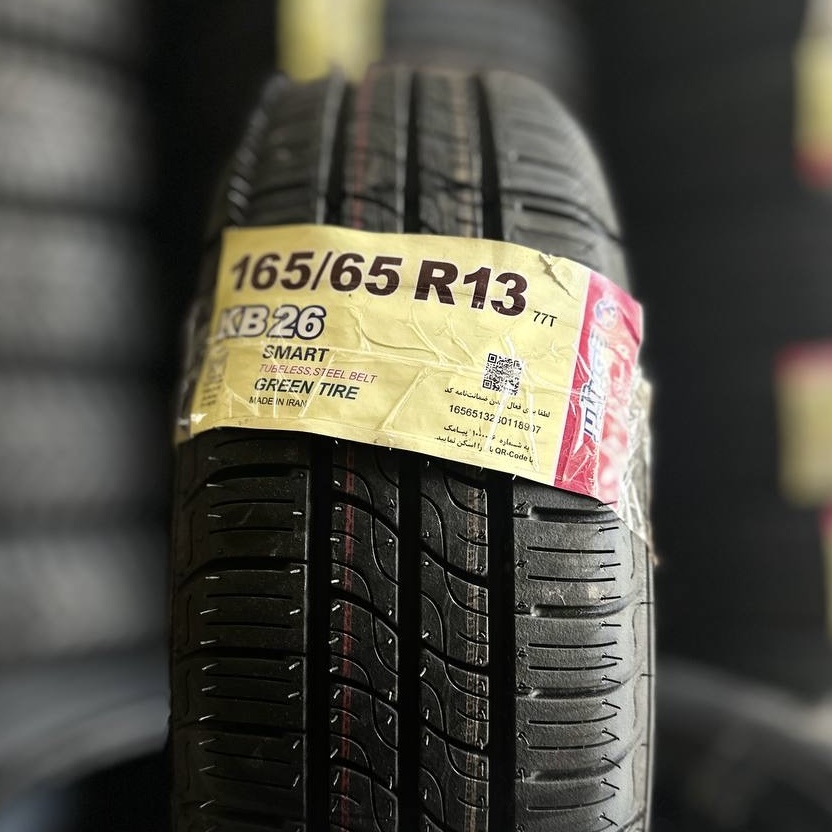لاستیک دولتی کویر 165/65/13 گل KB26 پراید ساخت 2026