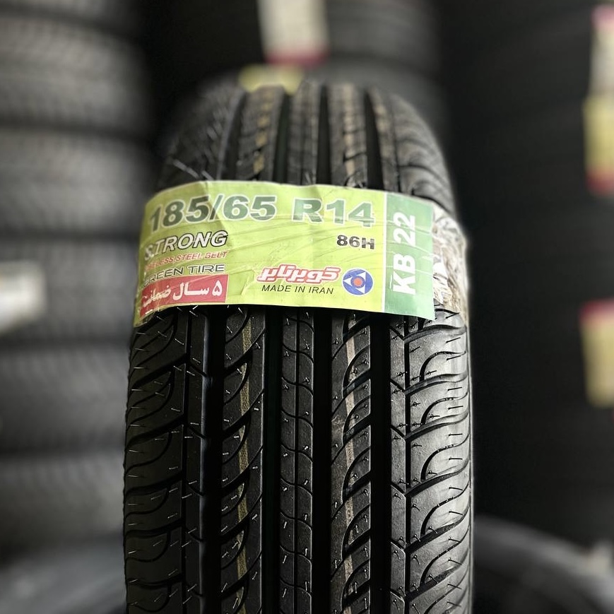 لاستیک کویر 185/65/14 طرح گل KB22  ساخت 2026