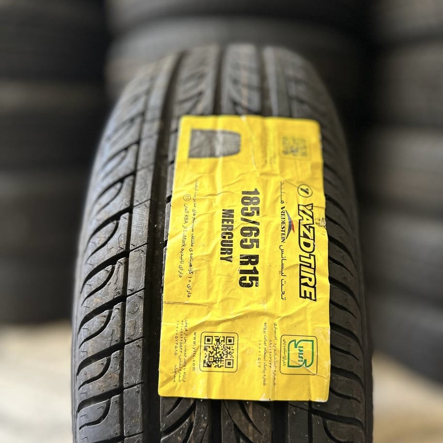 لاستیک دولتی یزد 185/65/15 گل MERCURY ساخت 2026
