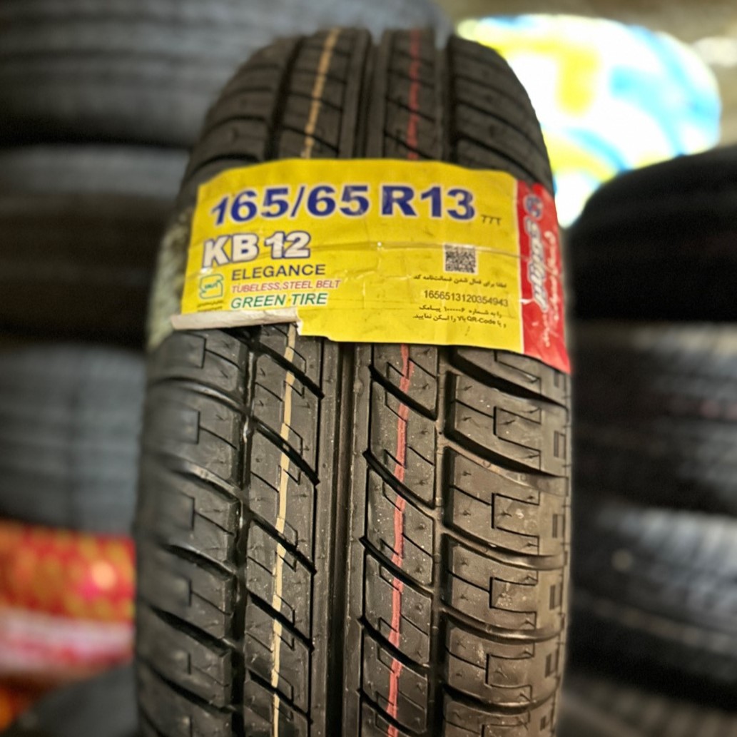 لاستیک دولتی کویر 165/65/13 گل KB12 پراید ساخت 2026